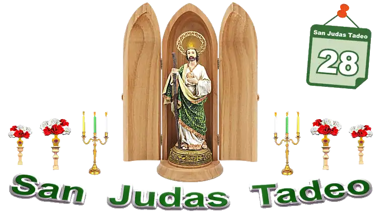 Día 28, devoción mensual a San Judas Tadeo, protector de los casos difíciles y desesperados.
